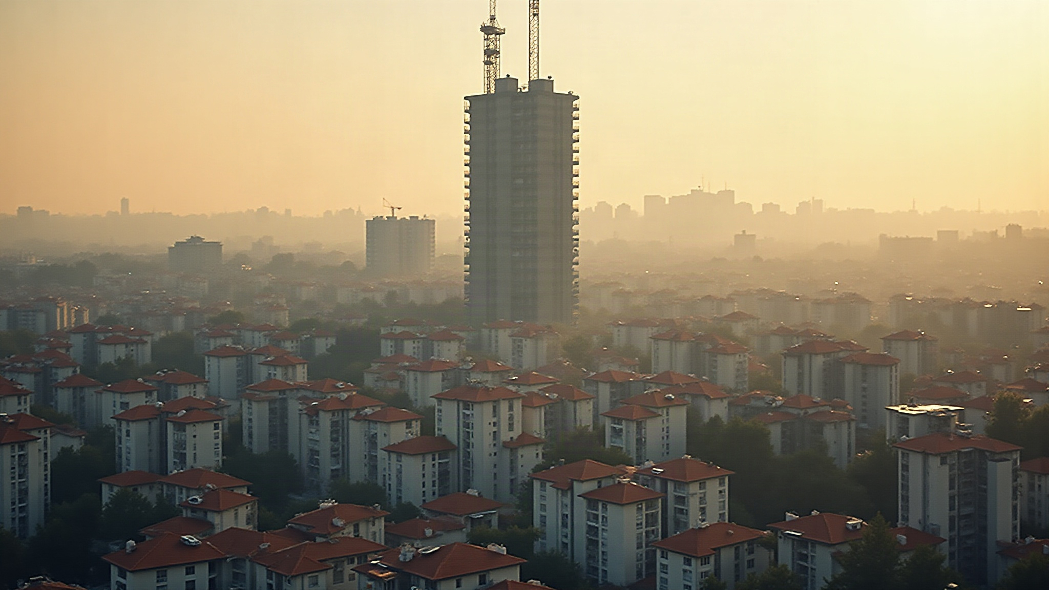 Kentsel dönüşüm sürecindeki bir İstanbul mahallesi